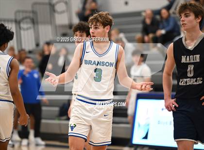 Thumbnail 2 in Marin Catholic vs. Branson (CIF NCS MCAL Semi Final) photogallery.