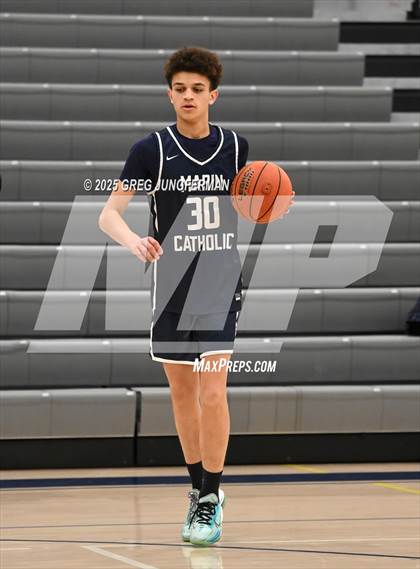 Thumbnail 1 in Marin Catholic vs. Branson (CIF NCS MCAL Semi Final) photogallery.