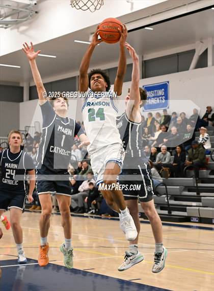 Thumbnail 1 in Marin Catholic vs. Branson (CIF NCS MCAL Semi Final) photogallery.