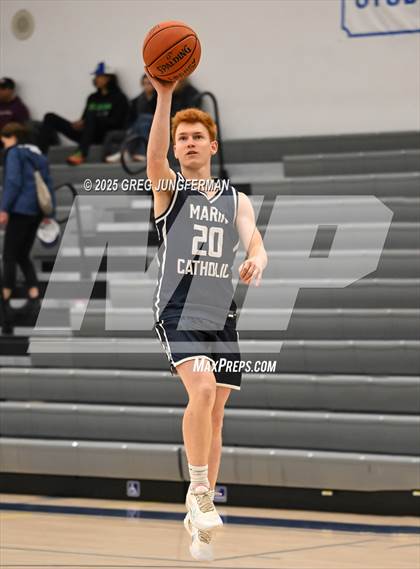 Thumbnail 2 in Marin Catholic vs. Branson (CIF NCS MCAL Semi Final) photogallery.
