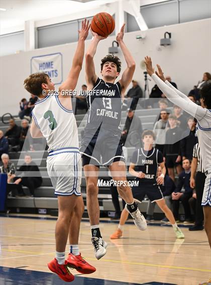 Thumbnail 2 in Marin Catholic vs. Branson (CIF NCS MCAL Semi Final) photogallery.