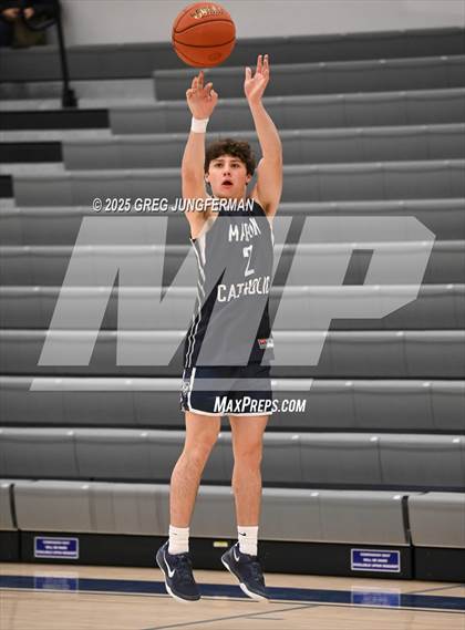 Thumbnail 3 in Marin Catholic vs. Branson (CIF NCS MCAL Semi Final) photogallery.