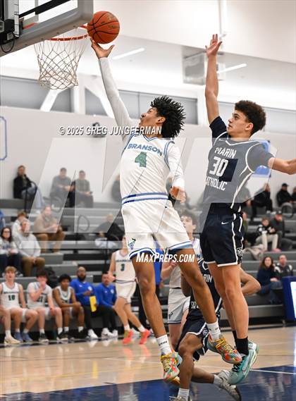 Thumbnail 1 in Marin Catholic vs. Branson (CIF NCS MCAL Semi Final) photogallery.