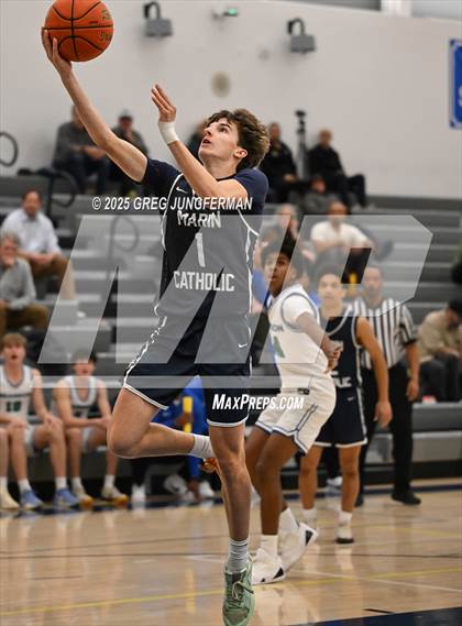 Thumbnail 2 in Marin Catholic vs. Branson (CIF NCS MCAL Semi Final) photogallery.