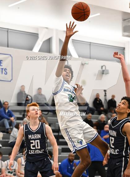 Thumbnail 3 in Marin Catholic vs. Branson (CIF NCS MCAL Semi Final) photogallery.