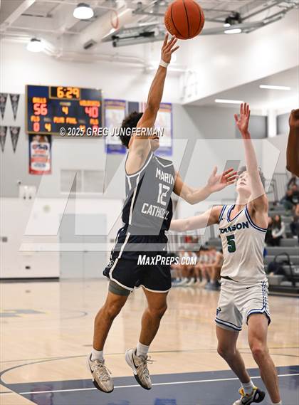 Thumbnail 3 in Marin Catholic vs. Branson (CIF NCS MCAL Semi Final) photogallery.