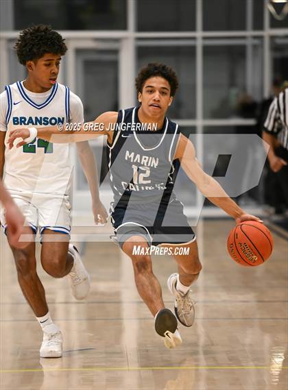 Thumbnail 2 in Marin Catholic vs. Branson (CIF NCS MCAL Semi Final) photogallery.