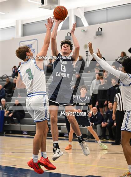 Thumbnail 3 in Marin Catholic vs. Branson (CIF NCS MCAL Semi Final) photogallery.