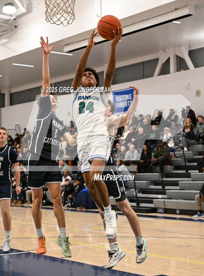 Thumbnail 2 in Marin Catholic vs. Branson (CIF NCS MCAL Semi Final) photogallery.
