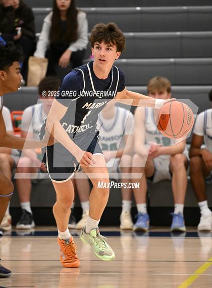 Thumbnail 2 in Marin Catholic vs. Branson (CIF NCS MCAL Semi Final) photogallery.