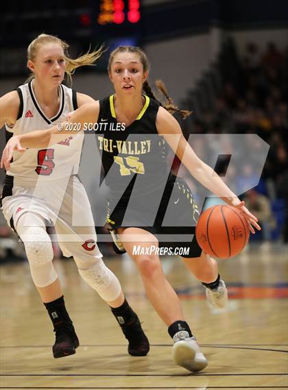 Thumbnail 3 in Tri-Valley vs Circleville (OHSAA D2 Regional Final) photogallery.