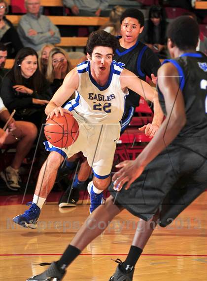 Thumbnail 2 in Saddleback Valley Christian vs. Santa Margarita (Nike Extravaganza) photogallery.