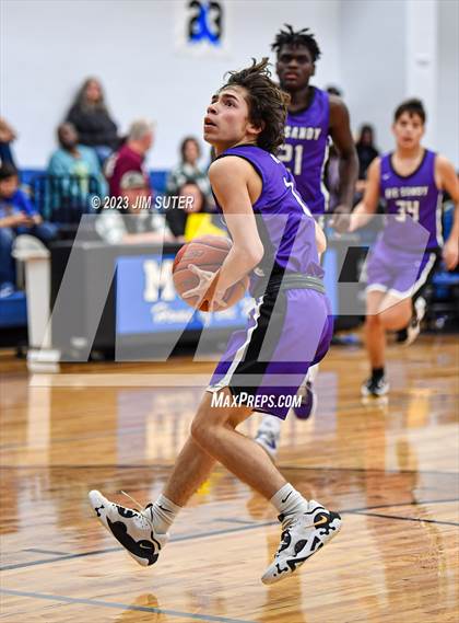 Thumbnail 3 in Brazos Christian vs Big Sandy (Cotton Christmas Classic) photogallery.