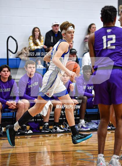 Thumbnail 3 in Brazos Christian vs Big Sandy (Cotton Christmas Classic) photogallery.