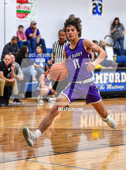 Thumbnail 3 in Brazos Christian vs Big Sandy (Cotton Christmas Classic) photogallery.