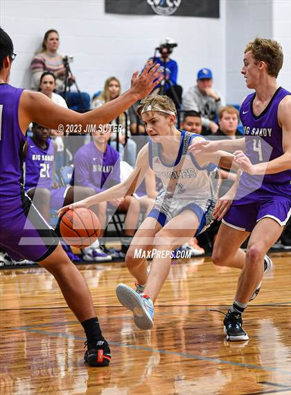 Thumbnail 2 in Brazos Christian vs Big Sandy (Cotton Christmas Classic) photogallery.