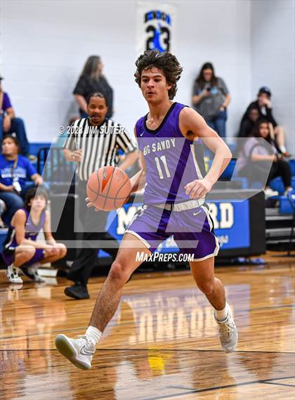 Thumbnail 2 in Brazos Christian vs Big Sandy (Cotton Christmas Classic) photogallery.