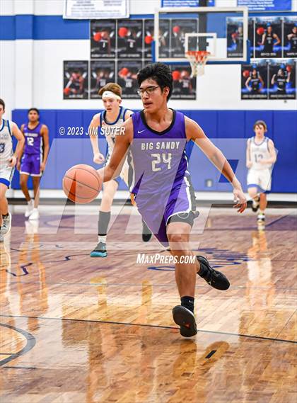Thumbnail 2 in Brazos Christian vs Big Sandy (Cotton Christmas Classic) photogallery.