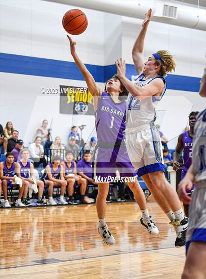 Thumbnail 2 in Brazos Christian vs Big Sandy (Cotton Christmas Classic) photogallery.
