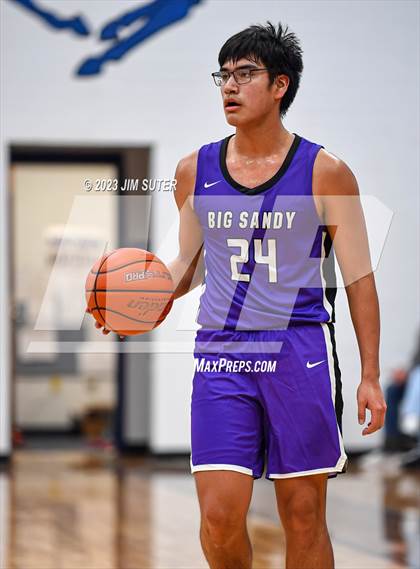 Thumbnail 1 in Brazos Christian vs Big Sandy (Cotton Christmas Classic) photogallery.