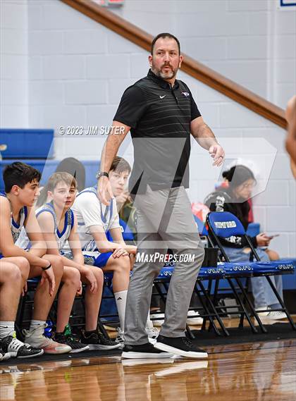 Thumbnail 3 in Brazos Christian vs Big Sandy (Cotton Christmas Classic) photogallery.