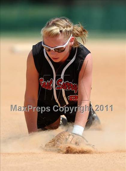Thumbnail 2 in East Surry vs Princeton (NCHSAA 1A Semifinal) photogallery.