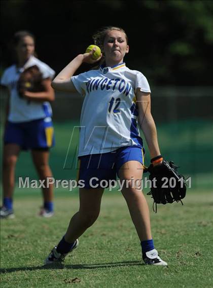 Thumbnail 3 in East Surry vs Princeton (NCHSAA 1A Semifinal) photogallery.