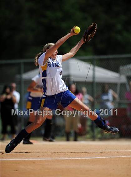 Thumbnail 3 in East Surry vs Princeton (NCHSAA 1A Semifinal) photogallery.