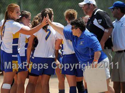 Thumbnail 2 in East Surry vs Princeton (NCHSAA 1A Semifinal) photogallery.