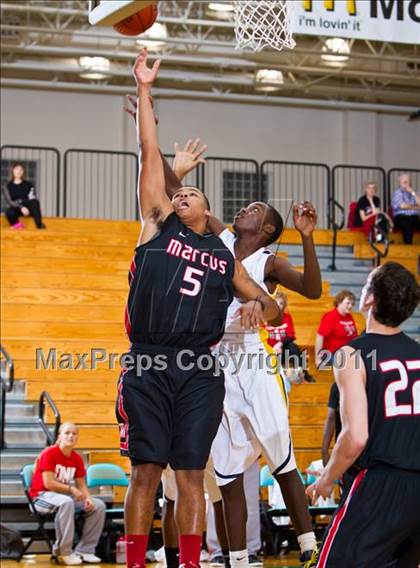 Thumbnail 3 in Marcus vs La Marque (McDonald's Texas Invitational) photogallery.
