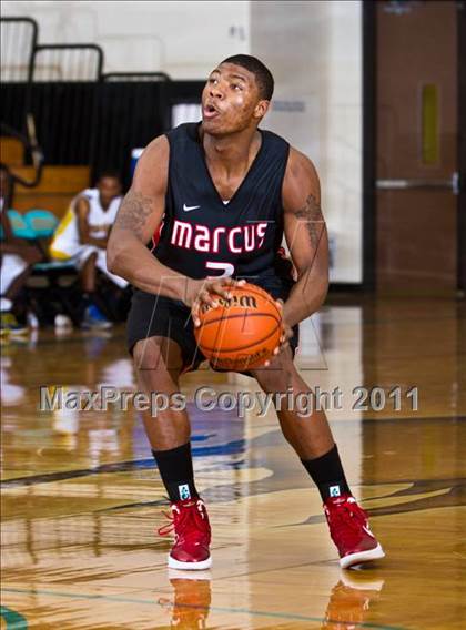 Thumbnail 3 in Marcus vs La Marque (McDonald's Texas Invitational) photogallery.