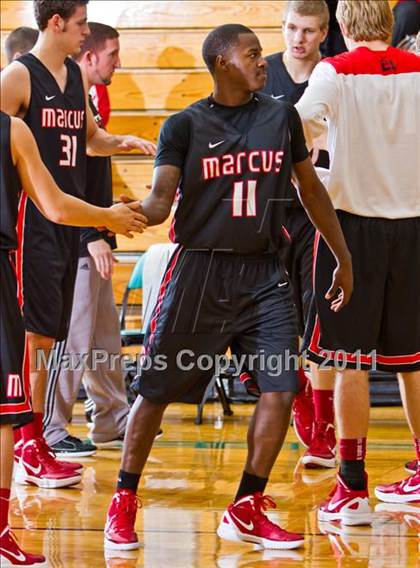 Thumbnail 1 in Marcus vs La Marque (McDonald's Texas Invitational) photogallery.