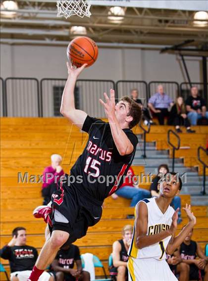 Thumbnail 1 in Marcus vs La Marque (McDonald's Texas Invitational) photogallery.