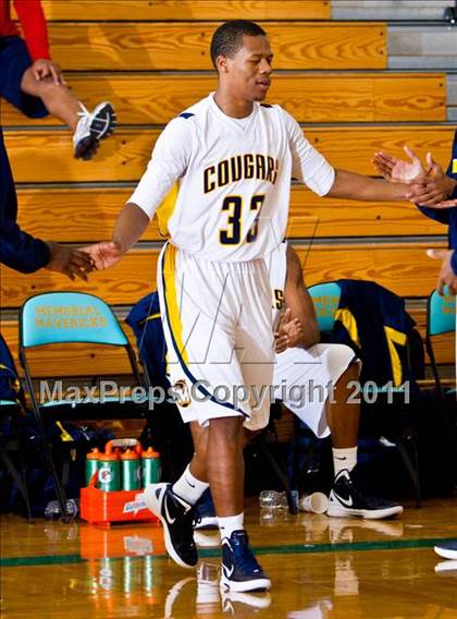 Thumbnail 2 in Marcus vs La Marque (McDonald's Texas Invitational) photogallery.