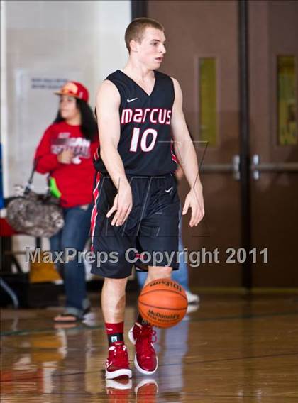 Thumbnail 1 in Marcus vs La Marque (McDonald's Texas Invitational) photogallery.