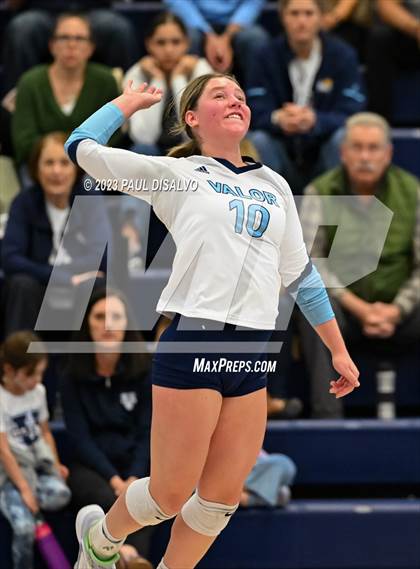 Thumbnail 2 in Eaglecrest @ Valor Christian (CHSAA 5A Region 1 Playoff) photogallery.