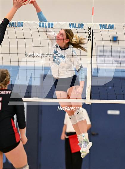 Thumbnail 1 in Eaglecrest @ Valor Christian (CHSAA 5A Region 1 Playoff) photogallery.