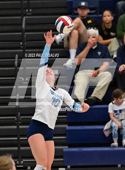 Thumbnail 1 in Eaglecrest @ Valor Christian (CHSAA 5A Region 1 Playoff) photogallery.