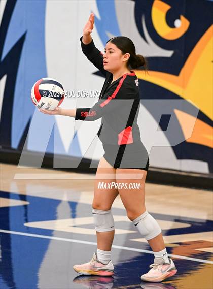Thumbnail 3 in Eaglecrest @ Valor Christian (CHSAA 5A Region 1 Playoff) photogallery.