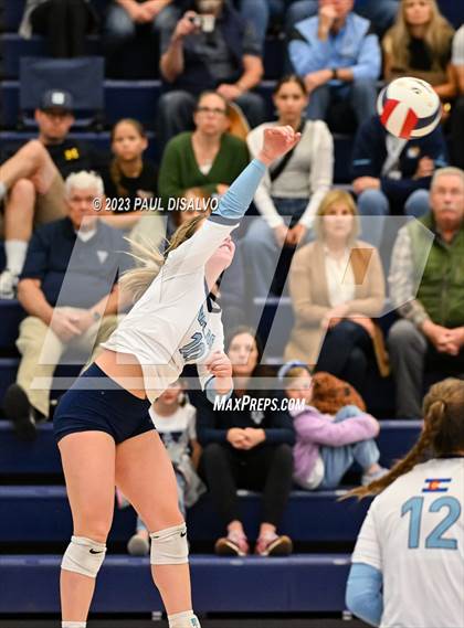 Thumbnail 2 in Eaglecrest @ Valor Christian (CHSAA 5A Region 1 Playoff) photogallery.