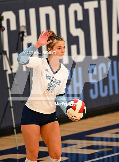Thumbnail 2 in Eaglecrest @ Valor Christian (CHSAA 5A Region 1 Playoff) photogallery.