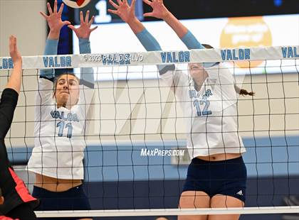 Thumbnail 2 in Eaglecrest @ Valor Christian (CHSAA 5A Region 1 Playoff) photogallery.