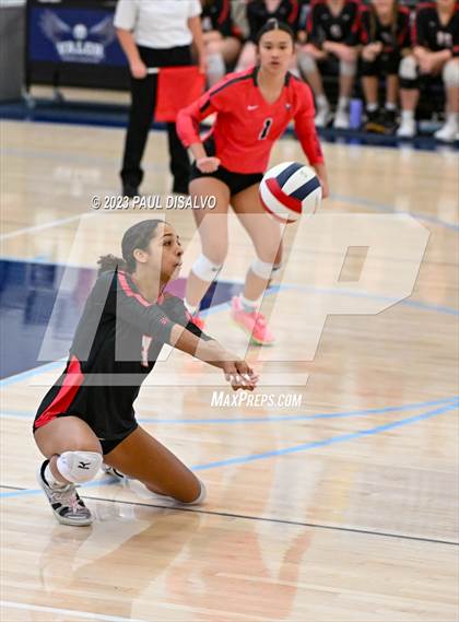 Thumbnail 3 in Eaglecrest @ Valor Christian (CHSAA 5A Region 1 Playoff) photogallery.