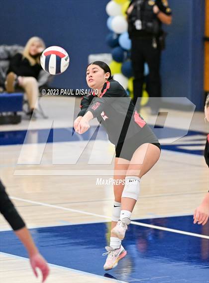 Thumbnail 3 in Eaglecrest @ Valor Christian (CHSAA 5A Region 1 Playoff) photogallery.