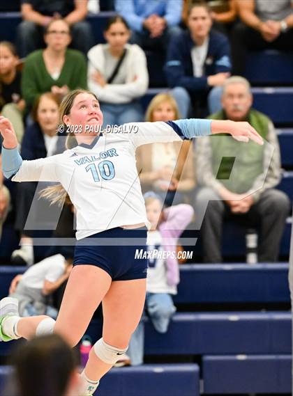 Thumbnail 1 in Eaglecrest @ Valor Christian (CHSAA 5A Region 1 Playoff) photogallery.