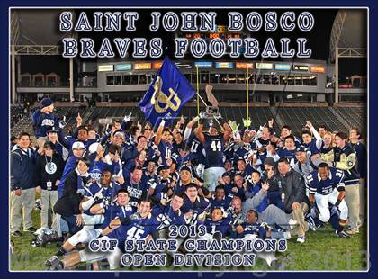 Thumbnail 1 in De La Salle vs. St. John Bosco (CIF State Open Divsion Final) photogallery.