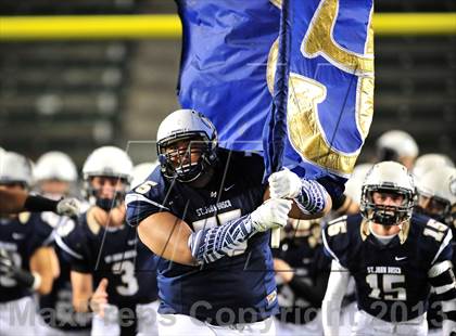 Thumbnail 2 in De La Salle vs. St. John Bosco (CIF State Open Divsion Final) photogallery.