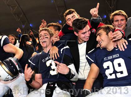 Thumbnail 3 in De La Salle vs. St. John Bosco (CIF State Open Divsion Final) photogallery.