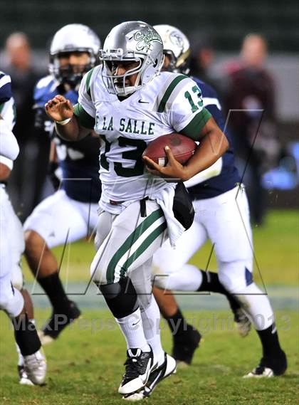 Thumbnail 2 in De La Salle vs. St. John Bosco (CIF State Open Divsion Final) photogallery.