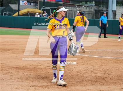 Thumbnail 1 in Calallen vs. Sanger (UIL Softball 4A Semifinal) photogallery.
